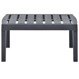 Vrtni stol antracit 78 x 55 x 38 cm plastični Vrtni stol antracit 78 x 55 x 38 cm plastični