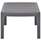 Vrtni stol boja kave 78 x 55 x 38 cm plastični Vrtni stol boja kave 78 x 55 x 38 cm plastični