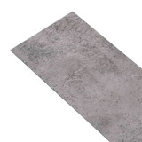 Podne obloge od PVC-a 4,46 m² 3 mm samoljepljive cementno smeđe