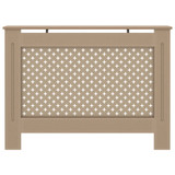 vidaXL Pokrov za radijator 112 x 19 x 81 cm MDF