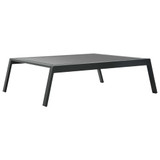 vidaXL 5-dijelna vrtna garnitura od aluminija s jastucima tamnosiva