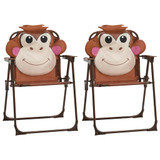 3-dijelni dječji vrtni bistro set sa suncobranom smeđi