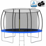 Set trampolina okrugli 366 x 80 cm 150 kg