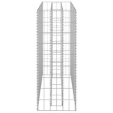 Gabionska sadilica od pocinčanog čelika 90 x 30 x 90 cm Gabionska sadilica od pocinčanog čelika 90 x 30 x 90 cm
