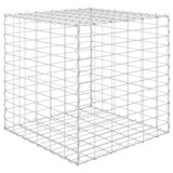 Kockasta gabionska povišena gredica od čelične žice 60x60x60 cm Kockasta gabionska povišena gredica od čelične žice 60x60x60 cm