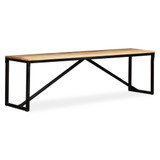 Klupa od masivnog drva manga 160x35x45 cm Klupa od masivnog drva manga 160x35x45 cm