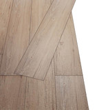 Samoljepljive podne obloge PVC 5,02 m² 2 mm hrastovina smeđe