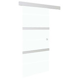 Klizna vrata od stakla ESG i aluminija 90 x 205 cm