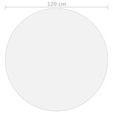 Zaštita za stol prozirna Ø 120 cm 2 mm PVC