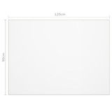 Zaštita za stol prozirna 120 x 90 cm 2 mm PVC