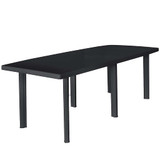 Vrtni stol antracit boje 216 x 90 x 72 cm plastični Vrtni stol antracit boje 216 x 90 x 72 cm plastični
