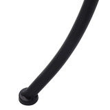Bistro stolić s mozaikom boja cigle 60 cm keramički