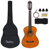 8-dijelni početnički set klasične gitare za djecu 1/2 34" 8-dijelni početnički set klasične gitare za djecu 1/2 34"
