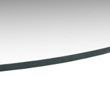 Zidna ogledala 2 kom 40 cm okrugla staklena