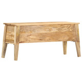 Kutija za pohranu 99 x 35 x 48 cm od masivnog drva manga