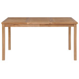 Vrtni stol 150 x 90 x 77 cm masivna tikovina Vrtni stol 150 x 90 x 77 cm masivna tikovina