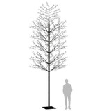 Božićno drvce s 2000 LED žarulja hladno bijelo svjetlo 500 cm