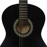 Klasična gitara za početnike crna 4/4 39" od drva lipe Klasična gitara za početnike crna 4/4 39" od drva lipe