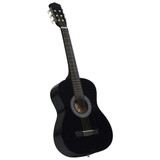 Klasična gitara za početnike i djecu crna 3/4 36" Klasična gitara za početnike i djecu crna 3/4 36"