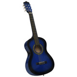 Klasična gitara za početnike i djecu plava 1/2 34" Klasična gitara za početnike i djecu plava 1/2 34"