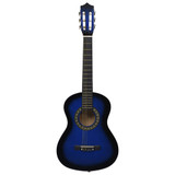 Klasična gitara za početnike i djecu plava 1/2 34" Klasična gitara za početnike i djecu plava 1/2 34"