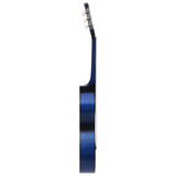 Klasična gitara za početnike i djecu plava 1/2 34" Klasična gitara za početnike i djecu plava 1/2 34"