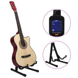 12-dijelni set akustične gitare Western s prorezom 6 žica 38 " 12-dijelni set akustične gitare Western s prorezom 6 žica 38 "