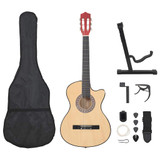 12-dijelni set akustične gitare Western s prorezom 6 žica 38 " 12-dijelni set akustične gitare Western s prorezom 6 žica 38 "