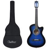 12-dijelni set klasične gitare Western sa 6 žica plavi 38 " 12-dijelni set klasične gitare Western sa 6 žica plavi 38 "