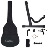 12-dijelni set klasične gitare Western sa 6 žica plavi 38 " 12-dijelni set klasične gitare Western sa 6 žica plavi 38 "
