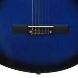 12-dijelni set klasične gitare Western sa 6 žica plavi 38 " 12-dijelni set klasične gitare Western sa 6 žica plavi 38 "
