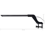 Akvarijsko LED svjetlo sa stezaljkom 35 - 55 cm plavo-bijelo Akvarijsko LED svjetlo sa stezaljkom 35 - 55 cm plavo-bijelo