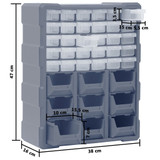 Organizator s 39 ladica 38 x 16 x 47 cm