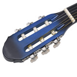 Klasična gitara za početnike s torbom plava 4/4 39 " Klasična gitara za početnike s torbom plava 4/4 39 "