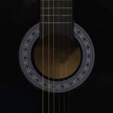 Klasična gitara za početnike s torbom crna 3/4 36 " Klasična gitara za početnike s torbom crna 3/4 36 "