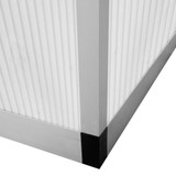 Ojačani aluminijski staklenik s osnovnim okvirom 4,6 m²