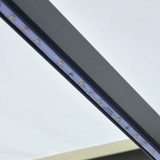 Tenda na ručno uvlačenje s LED svjetlima 300 x 250 cm krem