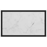 Konzolni stol bijeli 60 x 35 x 75 cm od kaljenog stakla Konzolni stol bijeli 60 x 35 x 75 cm od kaljenog stakla