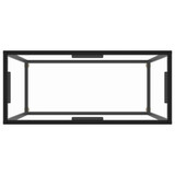 Konzolni stol prozirni 80 x 35 x 75 cm od kaljenog stakla Konzolni stol prozirni 80 x 35 x 75 cm od kaljenog stakla