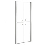 Vrata za tuš-kabinu prozirna ESG 86 x 190 cm