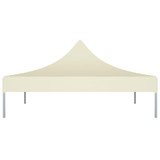 Krov za šator za zabave 2 x 2 m krem 270 g/m² Krov za šator za zabave 2 x 2 m krem 270 g/m²
