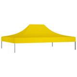 Krov za šator za zabave 4 x 3 m žuti 270 g/m²