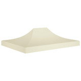 Krov za šator za zabave 4,5 x 3 m krem 270 g/m² Krov za šator za zabave 4,5 x 3 m krem 270 g/m²