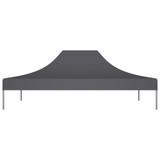 Krov za šator za zabave 4,5 x 3 m antracit 270 g/m² Krov za šator za zabave 4,5 x 3 m antracit 270 g/m²