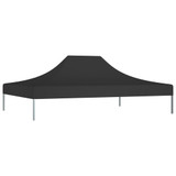 Krov za šator za zabave 4,5 x 3 m crni 270 g/m² Krov za šator za zabave 4,5 x 3 m crni 270 g/m²
