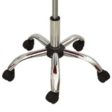 Salonski stolac od umjetne kože crveni