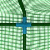 Staklenik s čeličnim okvirom 0,5 m² 1 x 0,5 x 1,9 m Staklenik s čeličnim okvirom 0,5 m² 1 x 0,5 x 1,9 m