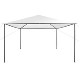 Sjenica 4 x 4 x 3 m bijela 180 g/m²