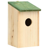 Kućice za ptice 10 kom od masivne jelovine 12 x 12 x 22 cm