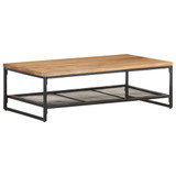 Stolić za kavu 110 x 60 x 35 cm od masivnog bagremovog drva